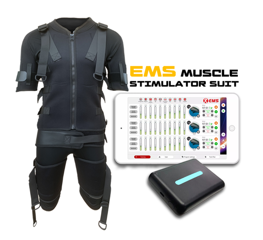 One To 6 Workout Ems Training Muscle Stimulation Suit Fitness Machine