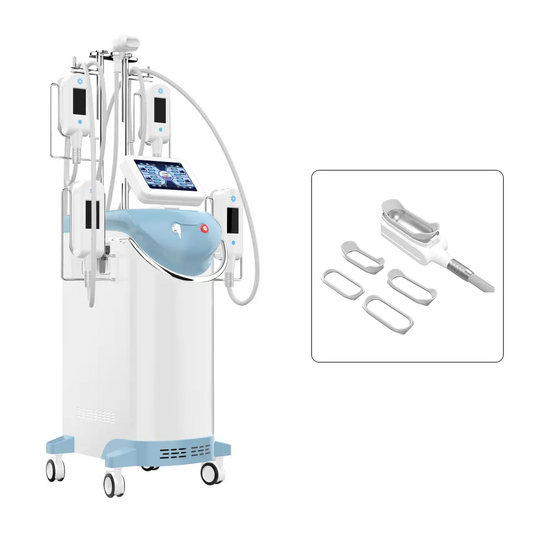 Five Handles Double Chin 4 handles and work simutanously slimming machine