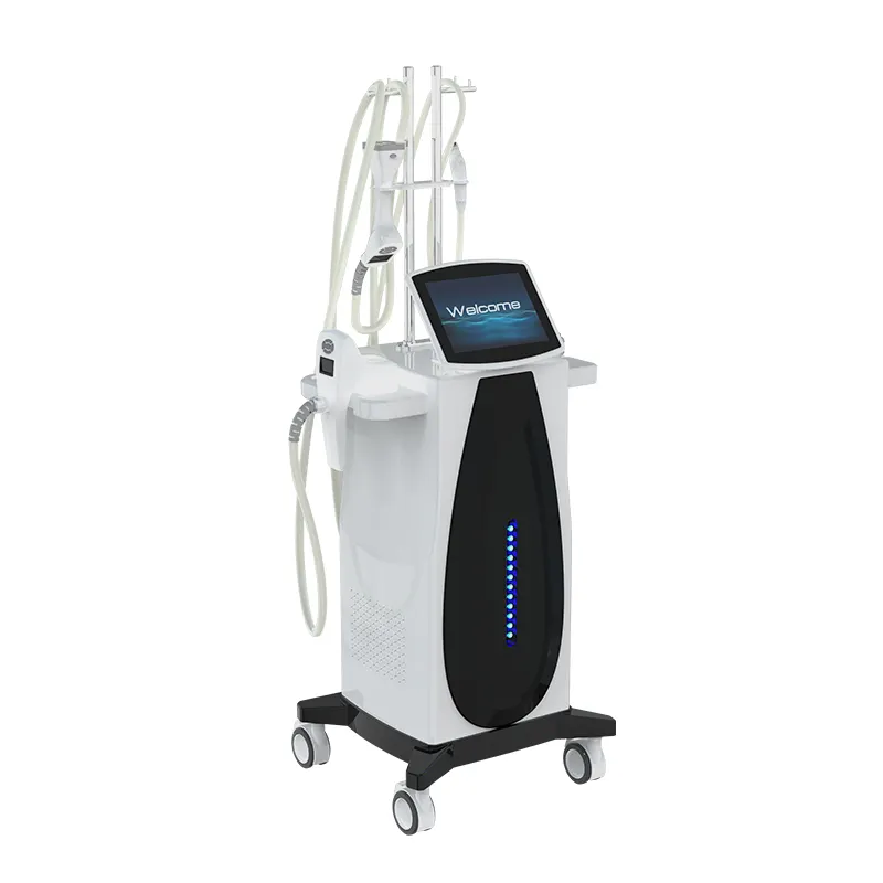 vertical 4 in 1 vacuum IR roller body shaping slimming vacuum cavitation roller RF machine