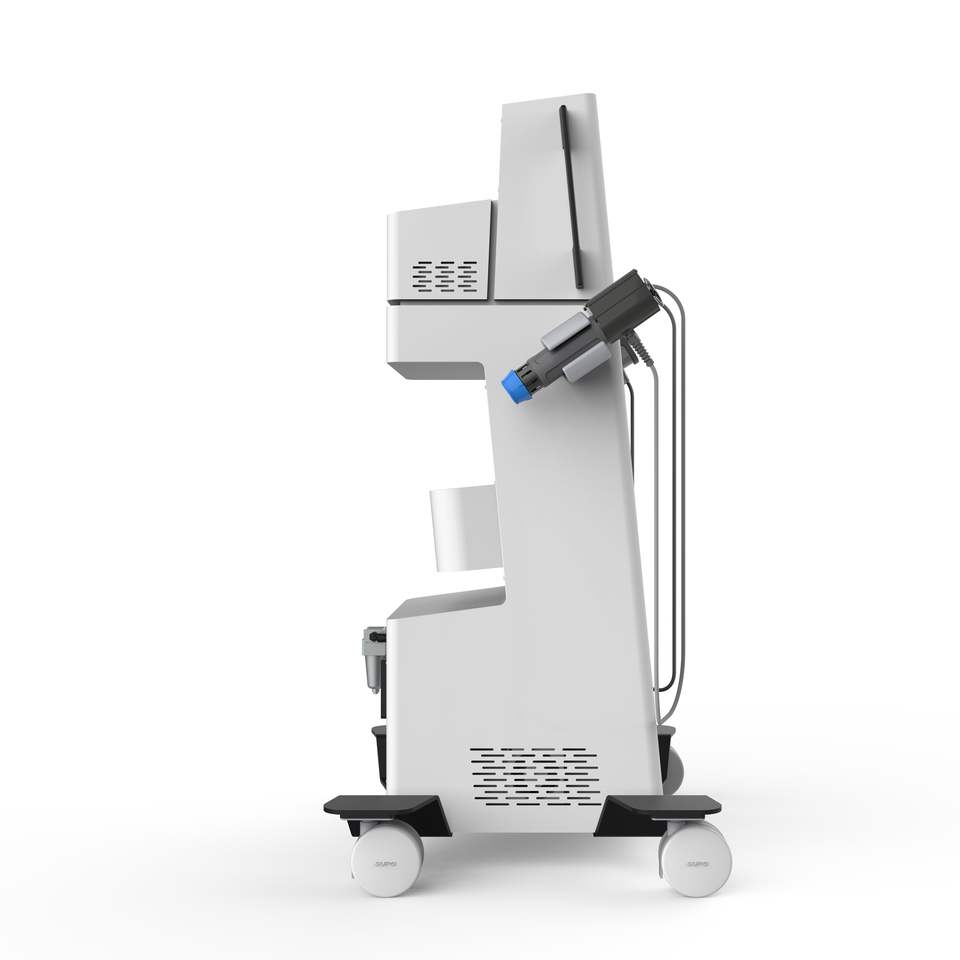 Vertical Dualwave-C Double Handpiece Shockwave Machine