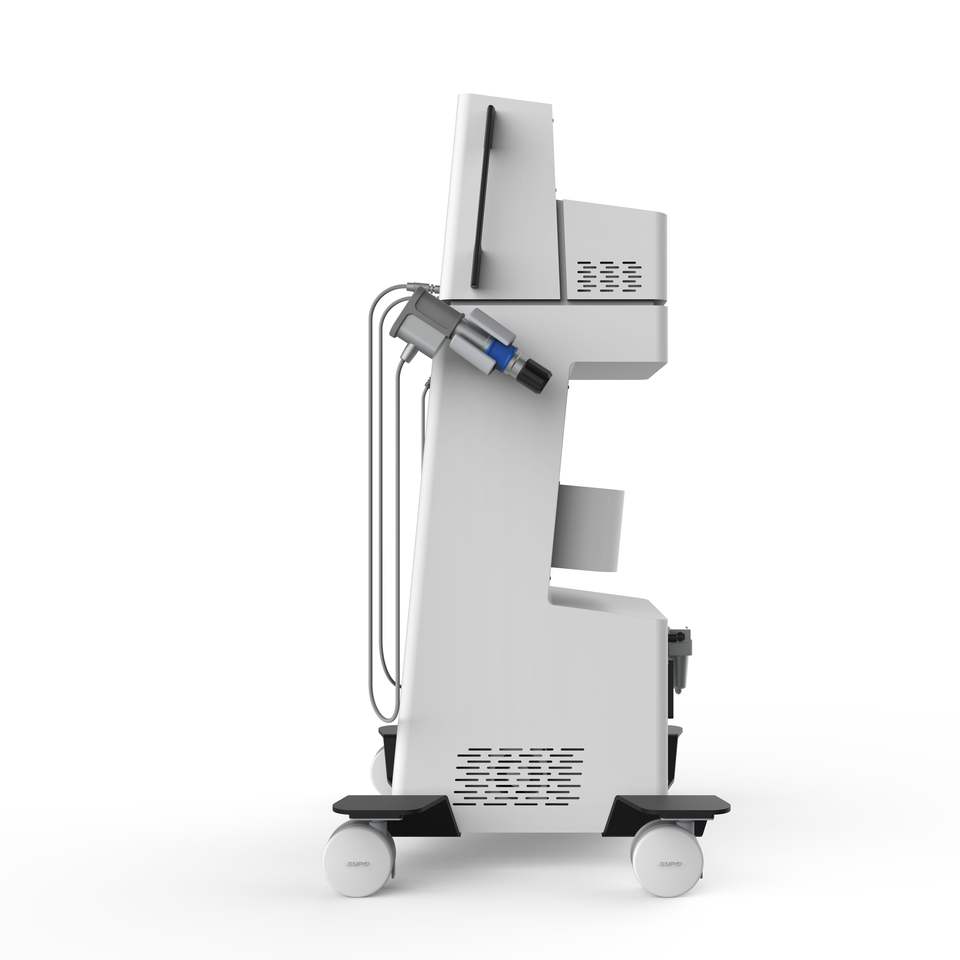 Vertical Dualwave-C Double Handpiece Shockwave Machine